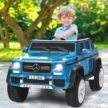 Load image into Gallery viewer, 12V Licensed Mercedes-Benz Kids Ride On Car-Navy
