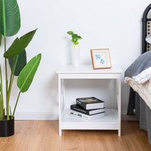 Load image into Gallery viewer, X-Design Display Accent Sofa Side Nightstand Table-White
