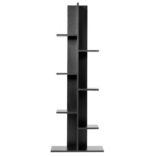 Open Concept Plant Display Shelf Rack Storage Holder-Black