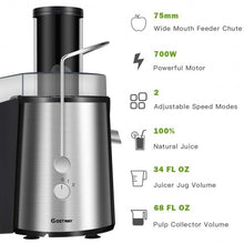 Load image into Gallery viewer, 2 Speed Electric Wide Mouth Centrifugal Juice Extractor
