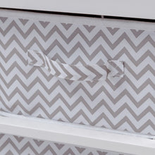 Load image into Gallery viewer, Infant  Diaper Storage Changing Table with Hamper &amp;  3 Basket-Gray
