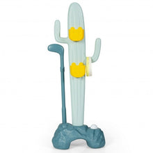Load image into Gallery viewer, 3-in-1 Cactus Toy Stand Sports Activity Center with Golf and Ring-Toss
