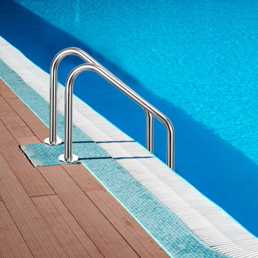 3-Step Swimming Pool Ladder w/ Anti-Slip Steps