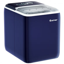 Load image into Gallery viewer, 44 lbs Portable Countertop Ice Maker Machine with Scoop-Navy
