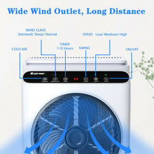 Load image into Gallery viewer, Evaporative Portable Air Cooler Fan &amp; Humidifier
