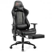 Load image into Gallery viewer, Ergonomic High Back PU Leather Massage Gaming Chair-Black
