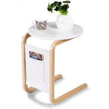 Load image into Gallery viewer, Bentwood Accent Coffee Table Round Tabletop with Storage Bag
