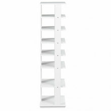 Load image into Gallery viewer, Wooden Shoes Storage Stand 7 Tiers Shoe Rack Organizer Multi-shoe Rack Shoebo
