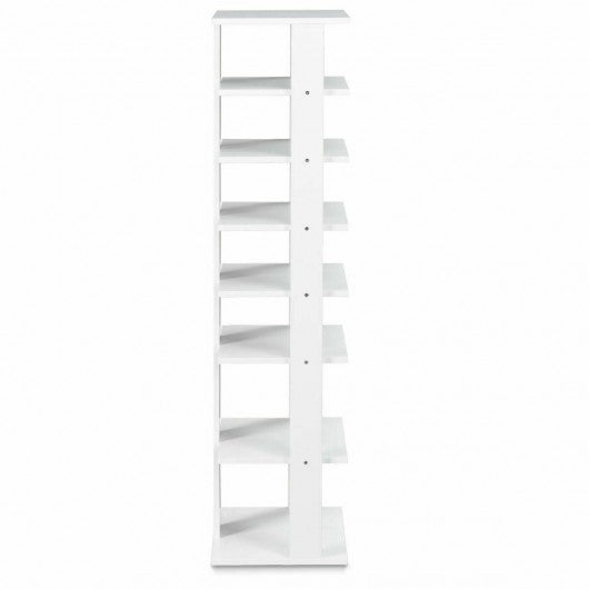 Wooden Shoes Storage Stand 7 Tiers Shoe Rack Organizer Multi-shoe Rack Shoebo