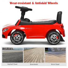 Load image into Gallery viewer, Mercedes Benz Licensed Kids Ride On Push Car-Red
