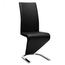 Load image into Gallery viewer, 2 pcs High Back W/U - Shaped PU Leather Dining Chairs
