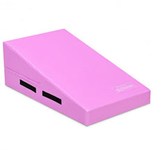 Load image into Gallery viewer, Incline Gymnastics Mat Wedge Ramp Gym Tumbling Exercise Mat-Pink
