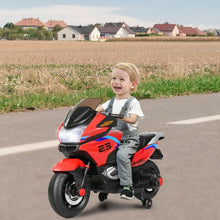 Load image into Gallery viewer, 12V Kids Ride On Motorcycle Electric Motor Bike-Red
