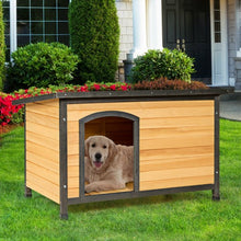 Load image into Gallery viewer, Wood Extreme Weather Resistant Pet Log Cabin-L
