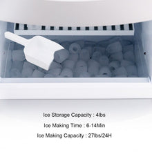 Load image into Gallery viewer, Top Loading Water Dispenser with Built-In Ice Maker Machine-Silver
