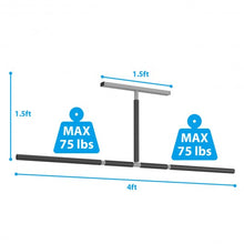 Load image into Gallery viewer, 5 ft Double Surf Ceiling Storage Ceiling Rack
