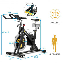 Load image into Gallery viewer, Magnetic Exercise Bike Stationary Belt Drive Indoor Cycling Bike
