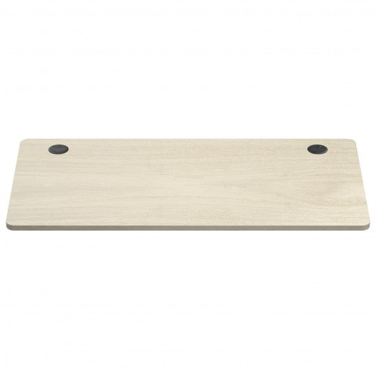 47'' x 30'' Universal Tabletop for Standard and Standing Desk Frame-Natural