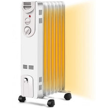 Load image into Gallery viewer, 1500 W Electric Oil Filled Radiator Space Heater
