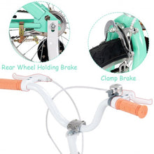 Load image into Gallery viewer, 16&quot; Outdoor Sports Kids Bicycle with Training Wheels Bell-Green
