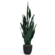 Load image into Gallery viewer, 35.5&quot;  Indoor-Outdoor Artificial Fake Snake Plant
