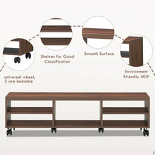 Load image into Gallery viewer, TV Stand Unit Media Center Console Shelf Cabinet-Brown
