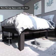Load image into Gallery viewer, Queen Size 14&quot; Wooden Bed Mattress Frame-Brown
