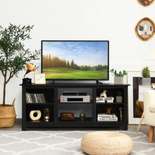 Load image into Gallery viewer, 2-Tier 58&quot; TV Stand Entertainment Media Console Center-Black
