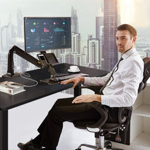 Load image into Gallery viewer, 53 Inch 7-Button Electric Height Adjustable Sit-Stand Desk
