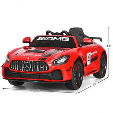 Load image into Gallery viewer, 12V Mercedes Benz AMG Licensed Kids Ride On Car-Red

