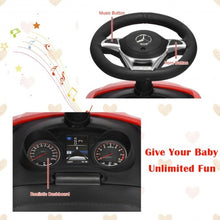 Load image into Gallery viewer, Mercedes Benz Licensed Kids Ride On Push Car-Red
