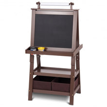 Load image into Gallery viewer, Kids Standing Art Easel with 2 Storage Boxes
