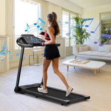 Load image into Gallery viewer, 2.25HP Electric Folding Treadmill with HD LED Display and APP Control Speaker

