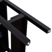 Load image into Gallery viewer, Corner Wooden PC Laptop Computer Desk-Black
