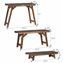Load image into Gallery viewer, 3 Tier Step Design Plant Shelf Rack
