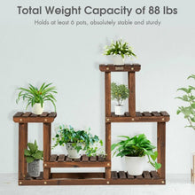 Load image into Gallery viewer, Solid Wood Plant Stand Multi Layer Plant Pot Holder
