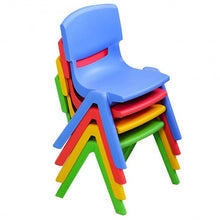 Load image into Gallery viewer, Kids Colorful Plastic Table and 4 Chairs Set
