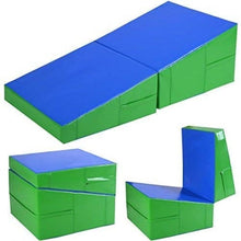 Load image into Gallery viewer, 48&quot; x 24&quot; x 14&quot; Folding Incline Gymnastics Mat
