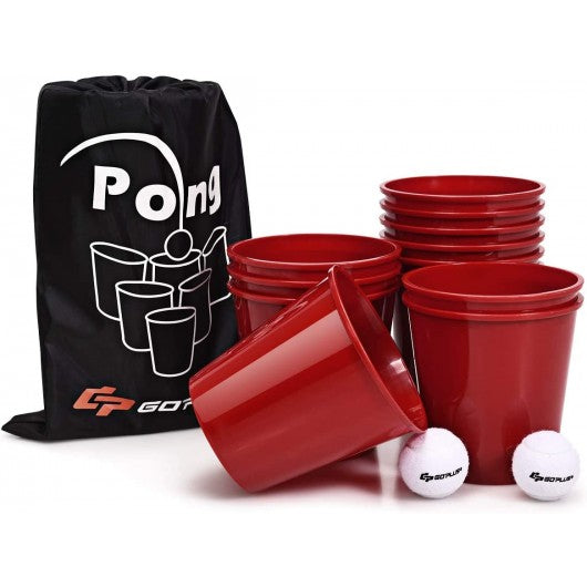 Yard Pong Giant Pong Game Set with Carry Bag