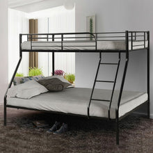 Load image into Gallery viewer, Twin over Full Bunk Sturdy Metal Bed
