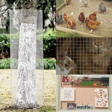 Load image into Gallery viewer, 48&#39;&#39;x 50&#39; Hardware Cloth Galvanized Chicken Wire Welded Fence Mesh Roll
