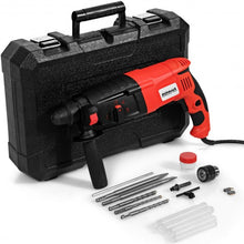 Load image into Gallery viewer, 1/2&quot; Electric Rotary Hammer Drill with Bits &amp; Case
