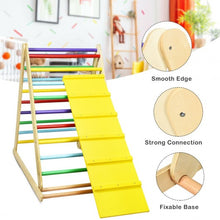 Load image into Gallery viewer, Foldable Wooden Climbing Triangle Indoor Home Climber Ladder
