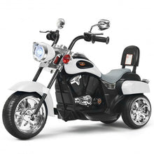 Load image into Gallery viewer, 6V 3 Wheel Kids Motorcycle-White
