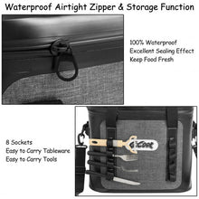 Load image into Gallery viewer, Reusable Spacious Water-Resistant and Leak-proof Cooler Bag
