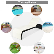 Load image into Gallery viewer, 5-Position Outdoor Adjustable Rattan Recliner Chair
