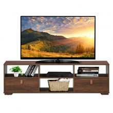 Load image into Gallery viewer, TV Stand Entertainment Media Center Console for TV&#39;s up to 60&quot; w/ Drawers Walnut

