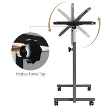 Load image into Gallery viewer, Overbed Rolling Food Tray Table
