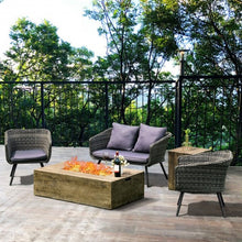 Load image into Gallery viewer, 2PCS Outdoor Propane Fire Pit Table Set
