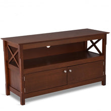 Load image into Gallery viewer, 44&quot; Wooden Storage Cabinet TV Stand
